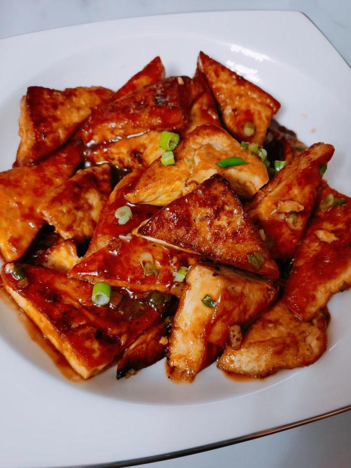 无敌好吃的香煎豆腐