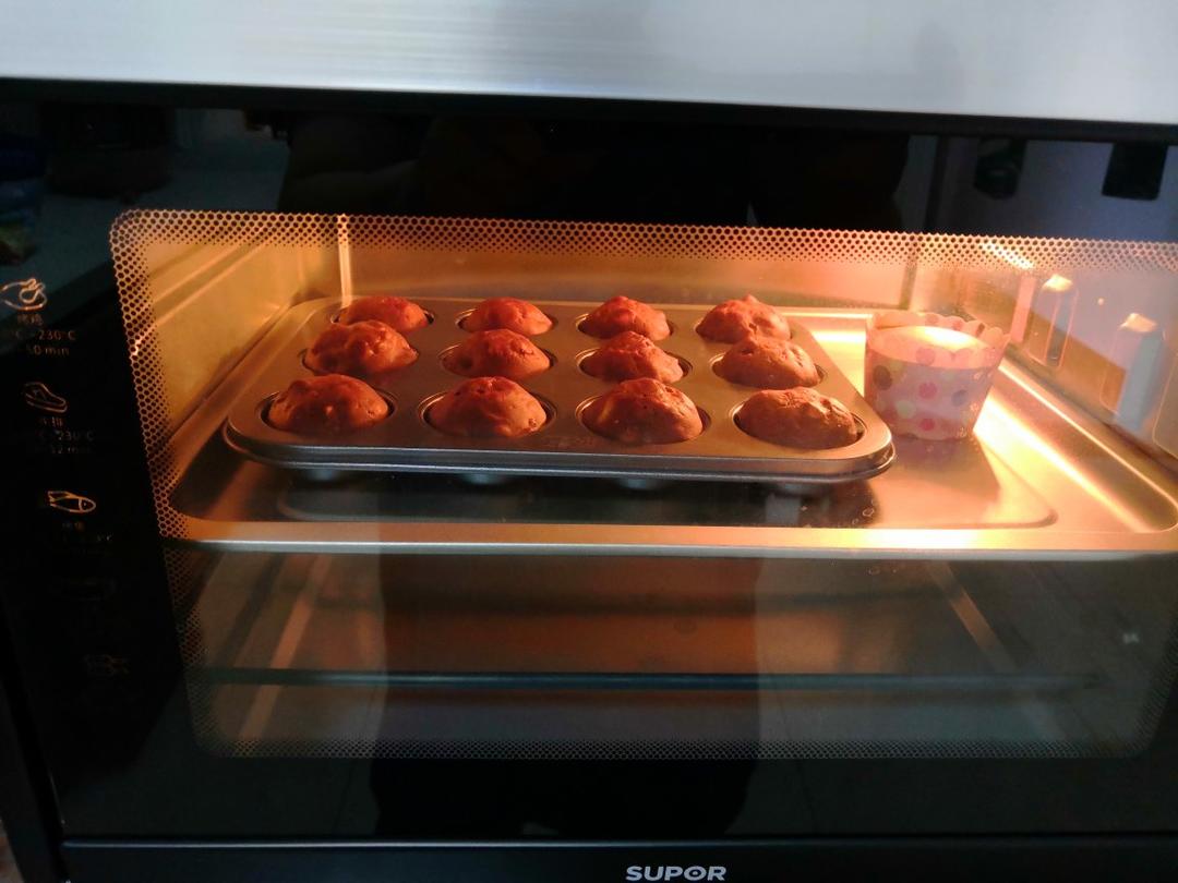 低脂香蕉可可布朗尼