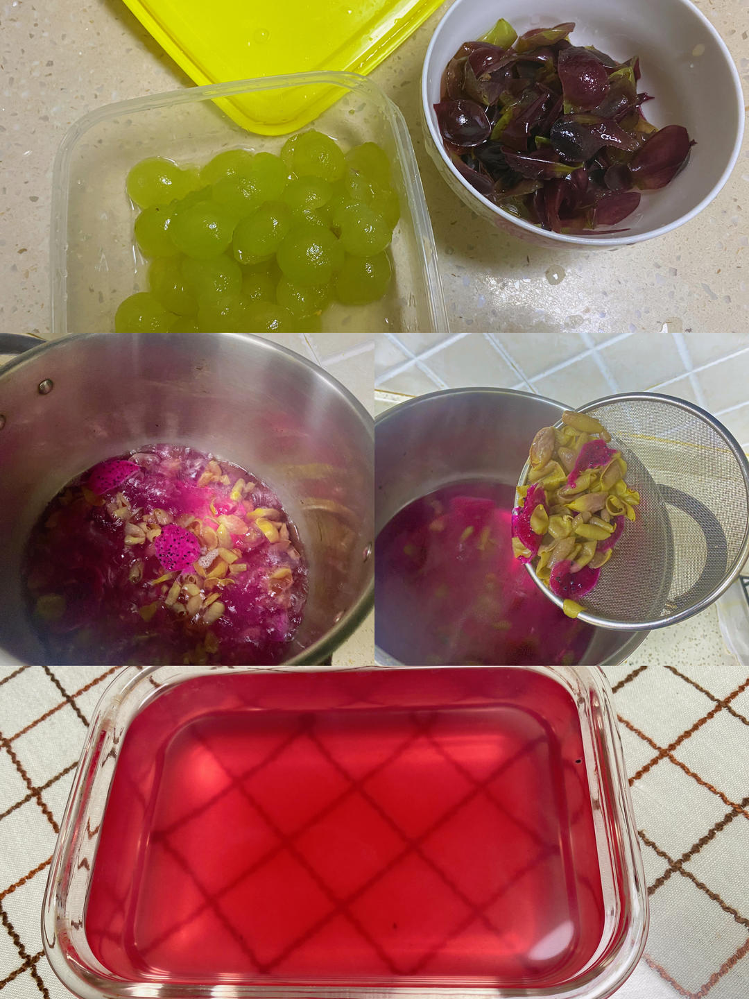 多肉葡萄冻撞奶🍇-「简单做法」0失败