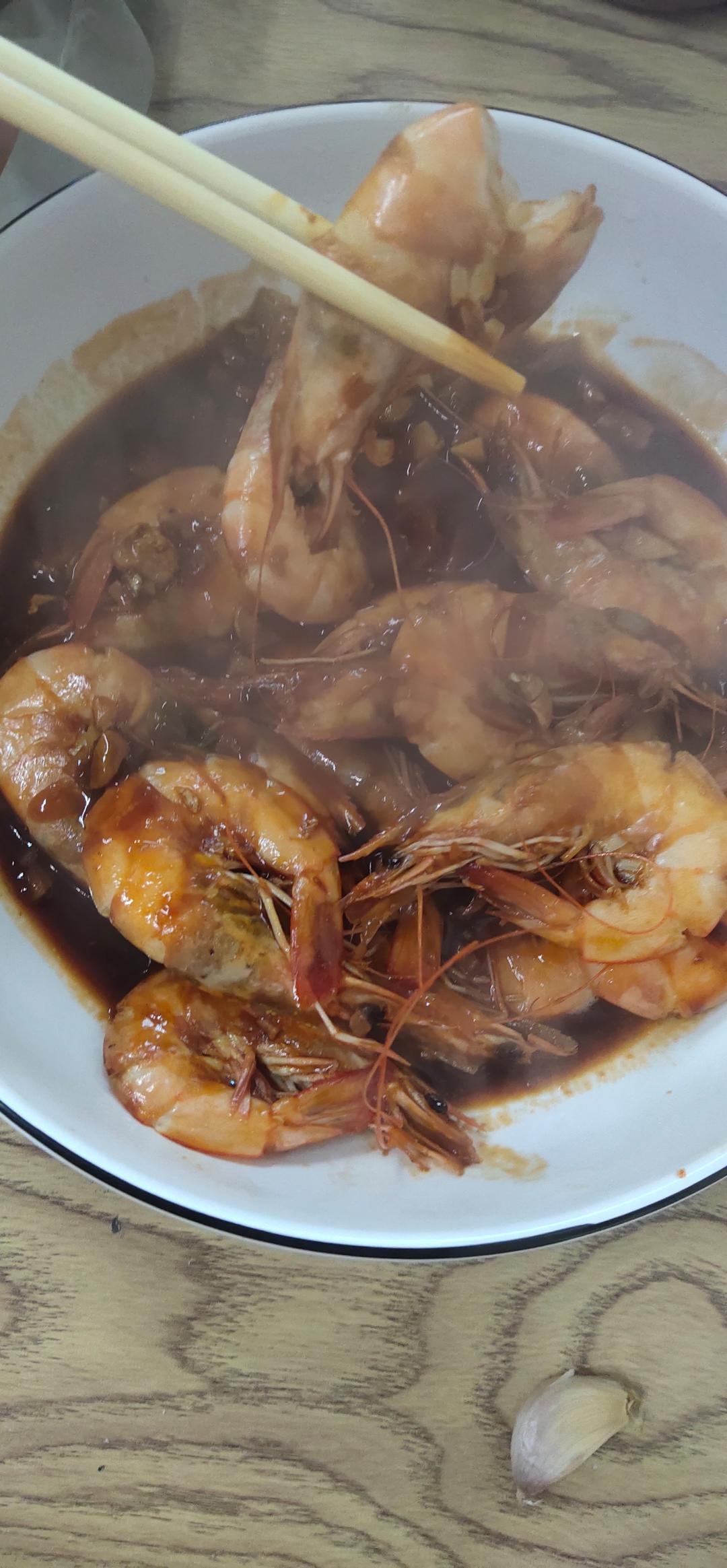 家庭版油焖大虾