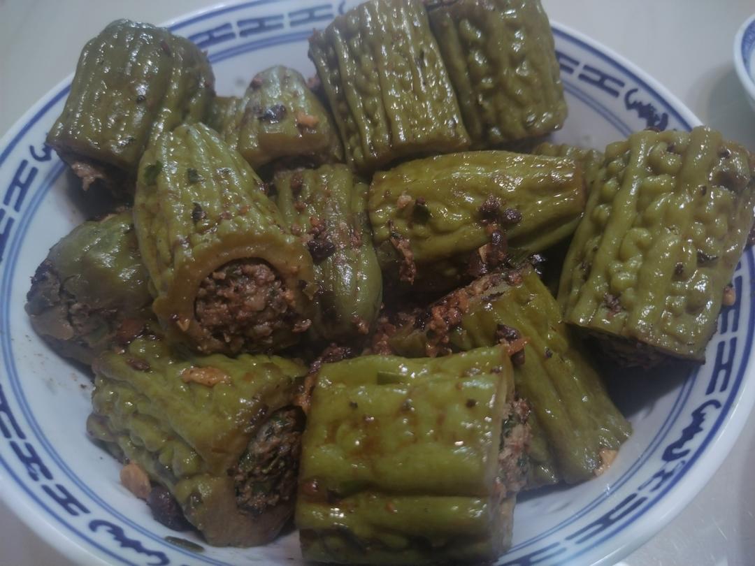 广西岑溪苦瓜酿的做法