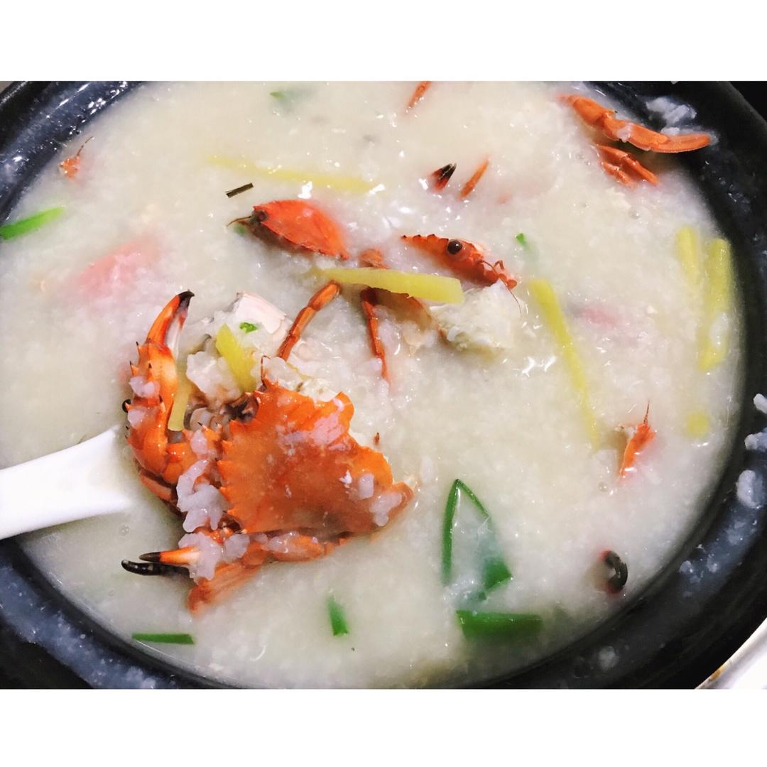 潮汕虾蟹砂锅粥