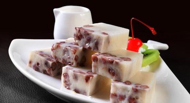 港式甜品—红豆椰汁糕的做法