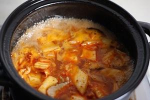 韩国泡菜豆腐汤的做法 步骤9