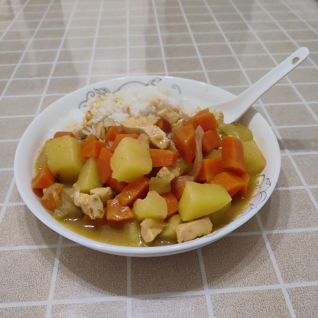 零失败日式咖喱鸡肉饭！！最正宗日本家庭做法！简单又好吃！