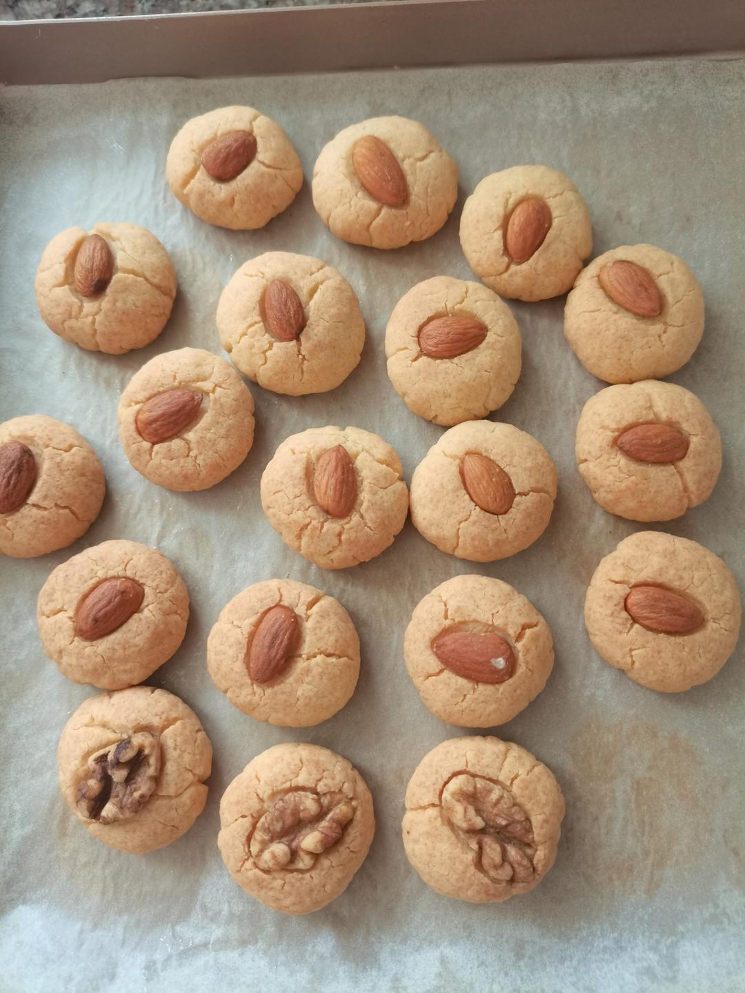 新手必备  百分百成功【杏仁酥】玉米油版