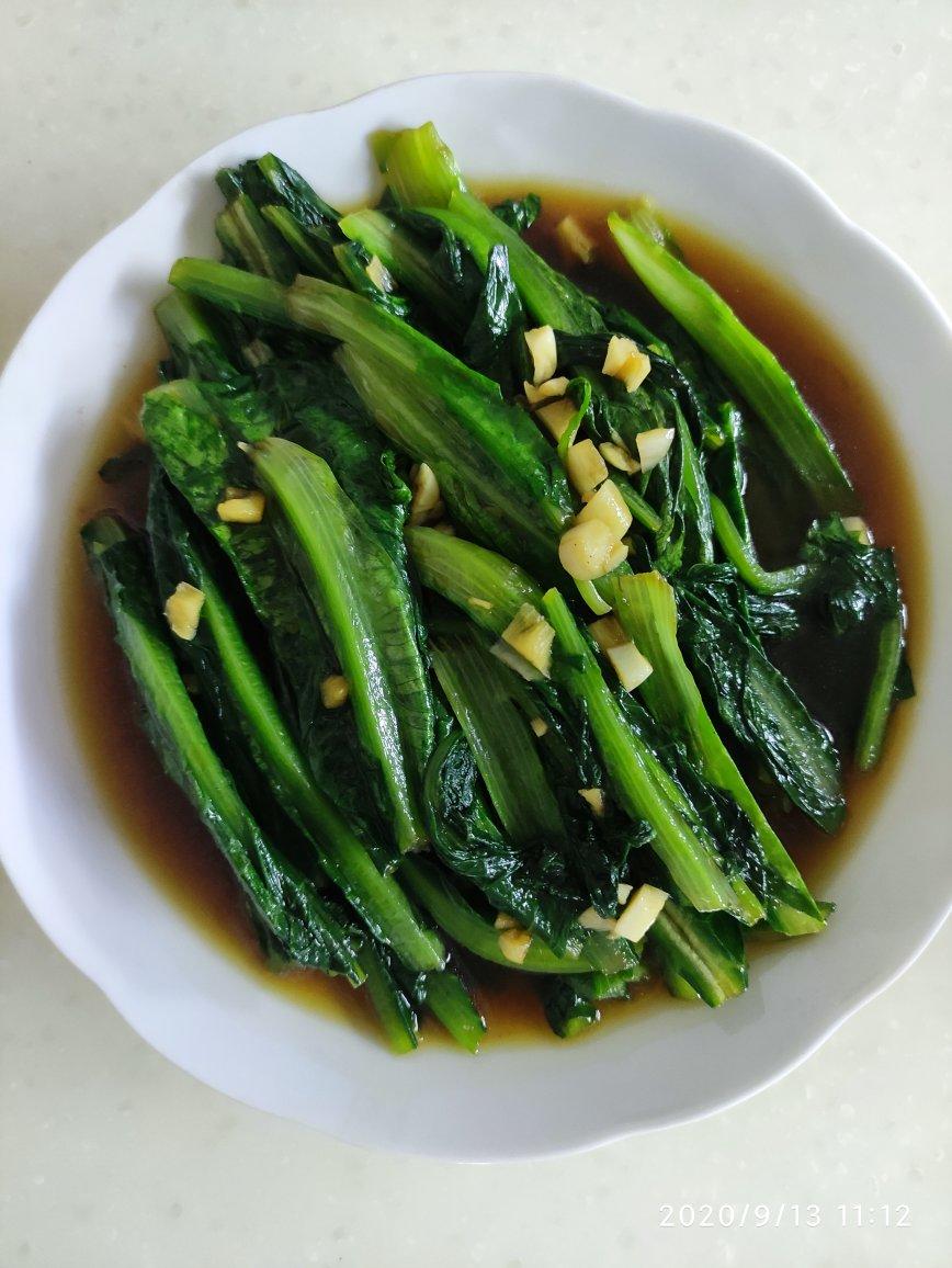 蒜蓉油麦菜（蚝油）