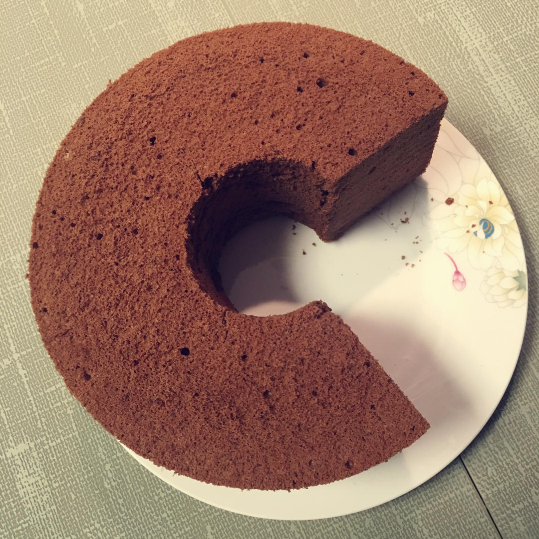 不消泡的巧克力戚风