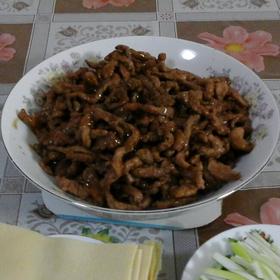 京酱肉丝