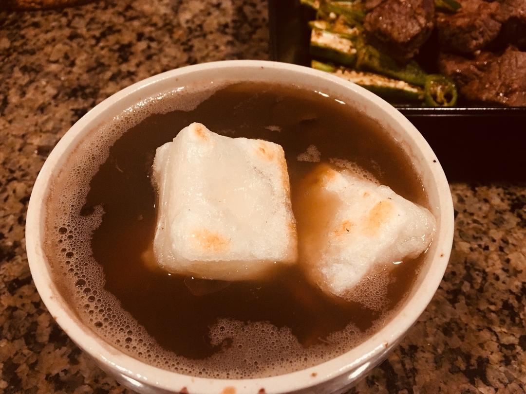 日式麻糬红豆汤