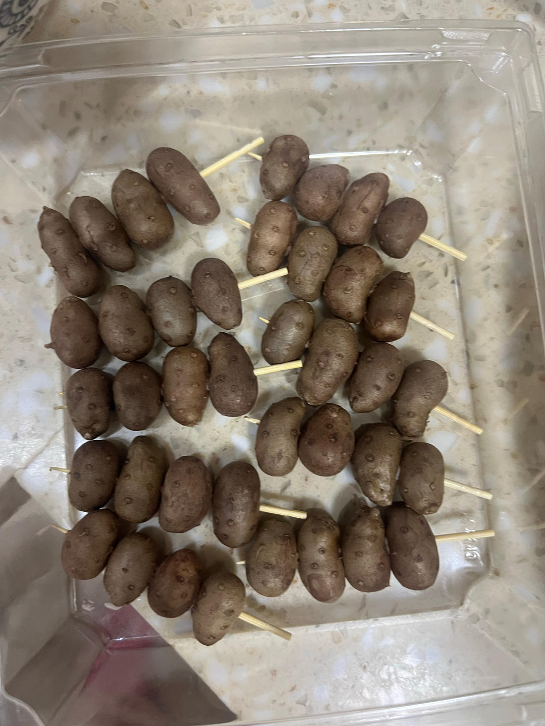 冰糖山药豆 mini冰糖葫芦