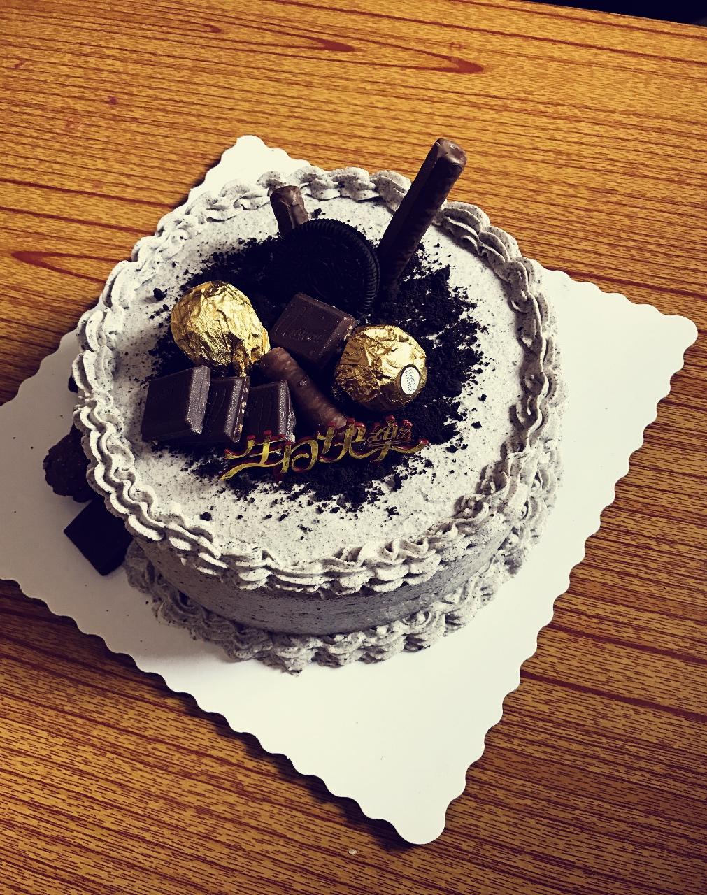 奥利奥咸奶油蛋糕（六寸）