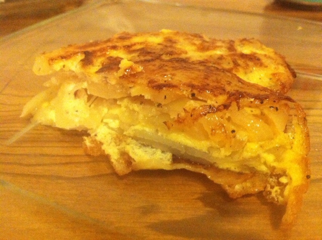 西班牙土豆煎蛋饼