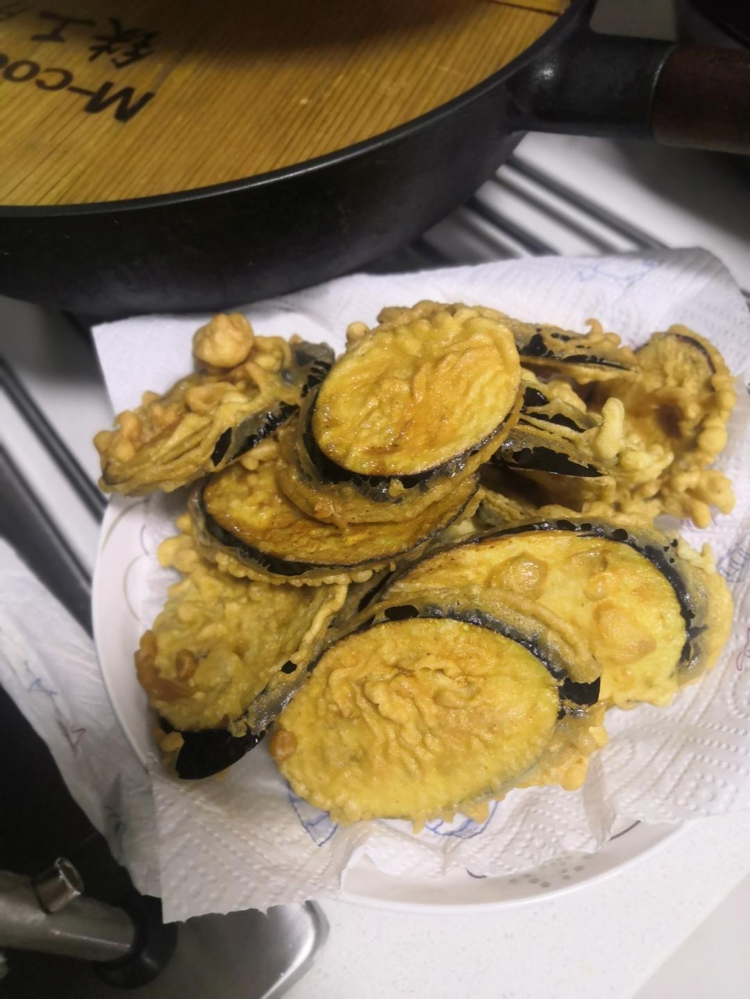 炸茄饼