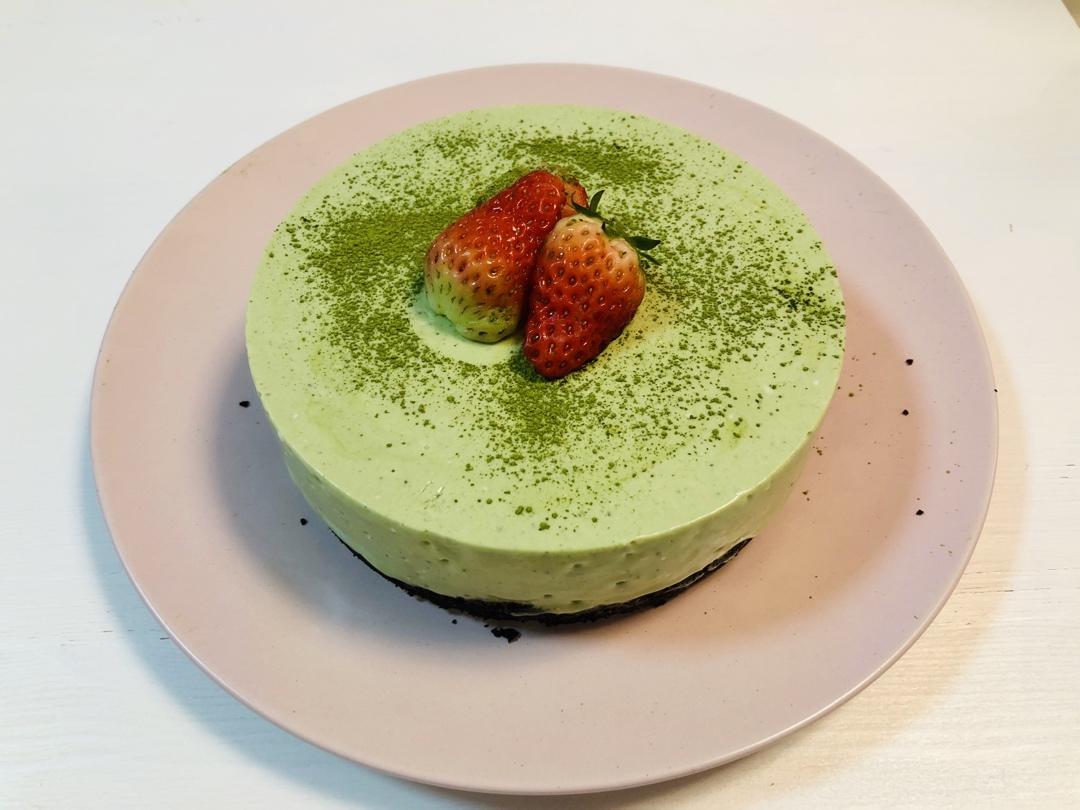 巧克力抹茶慕斯蛋糕