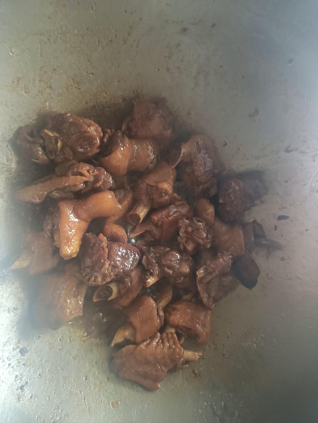 葱油焖鸡