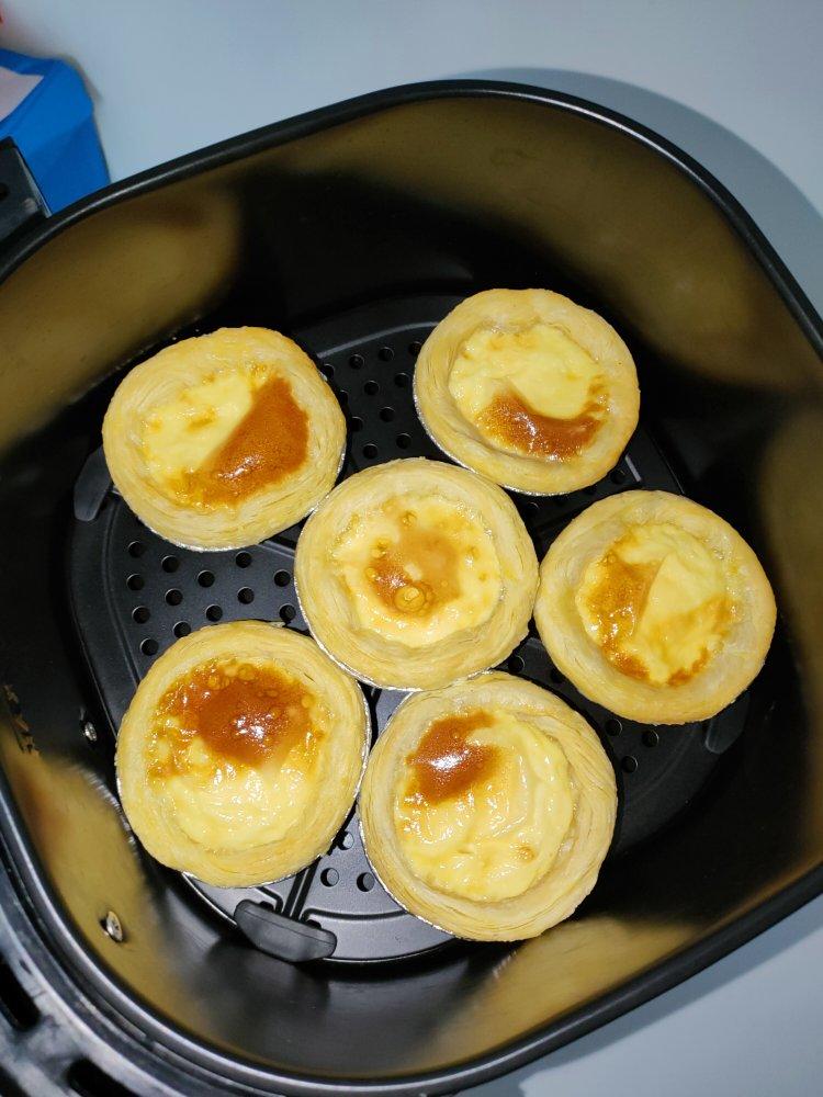 空气炸锅版全蛋葡式蛋挞『秒杀KFC』悠伴空气炸锅