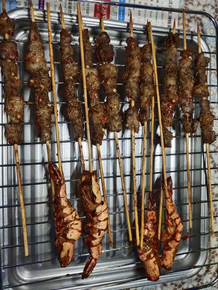 烤羊肉串
（烤箱版）