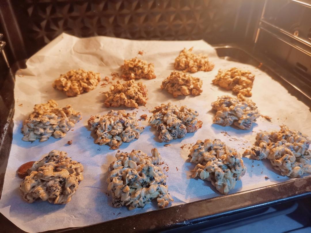 🔥酥掉渣的燕麦饼干🍪