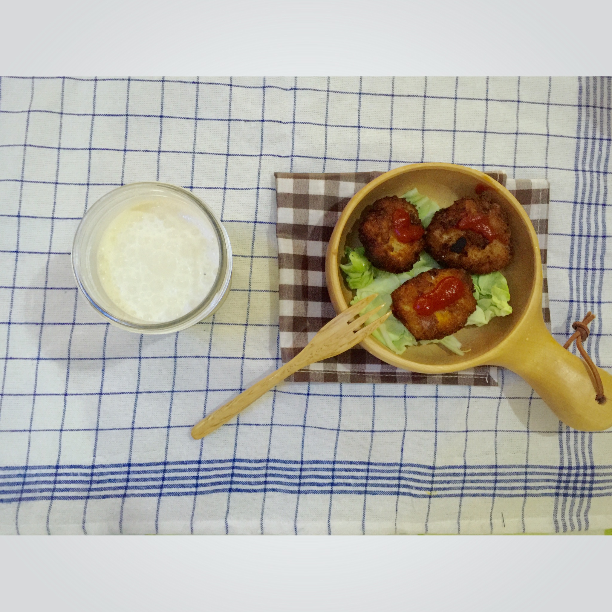 可乐饼 （肉末洋葱土豆饼）