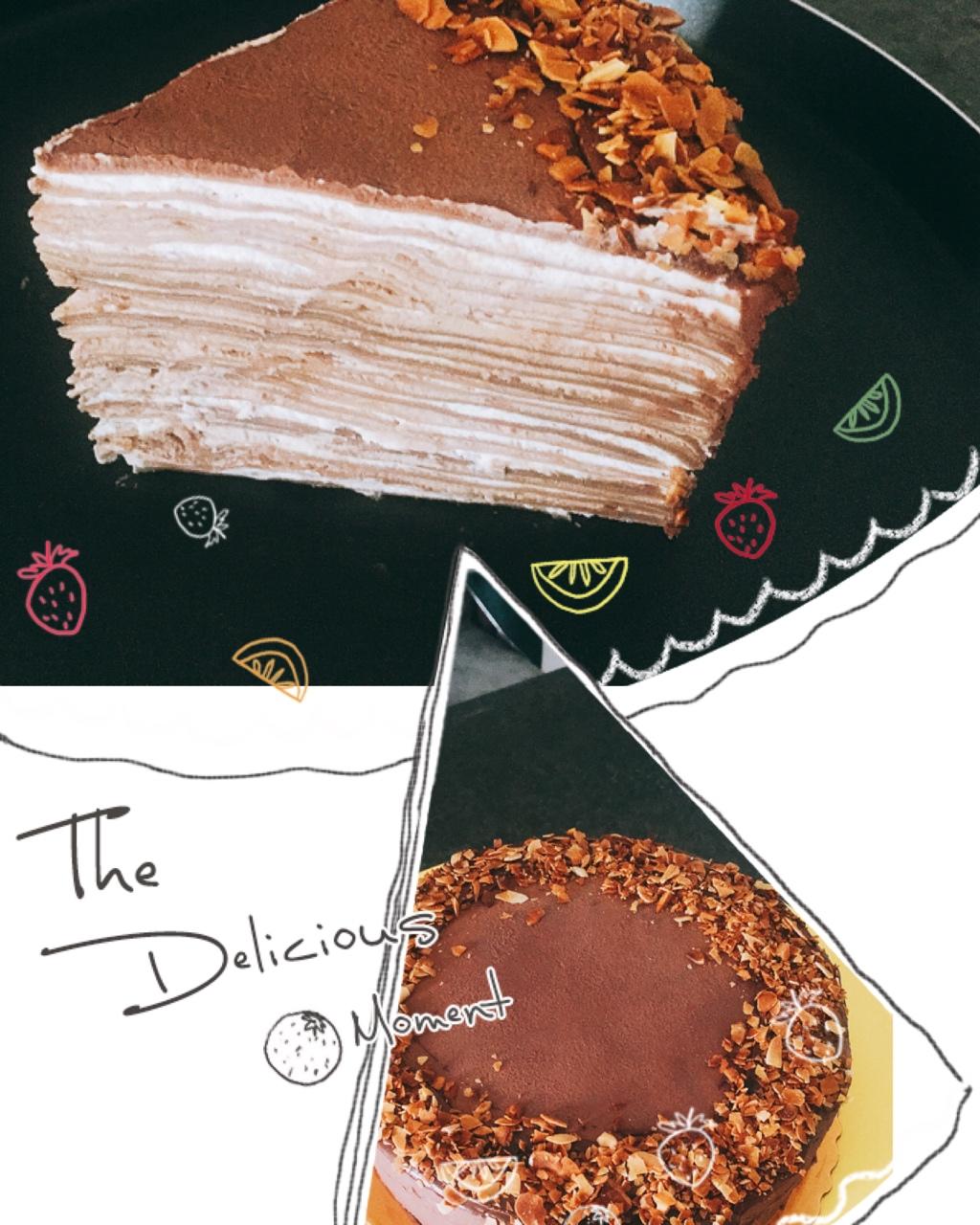【Nutella Crepe Cake/榛子酱千层蛋糕】