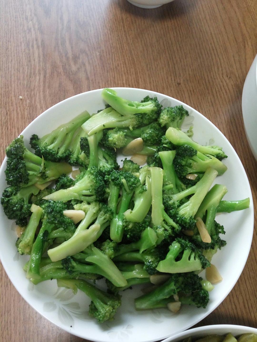 蚝油蒜蓉西兰花