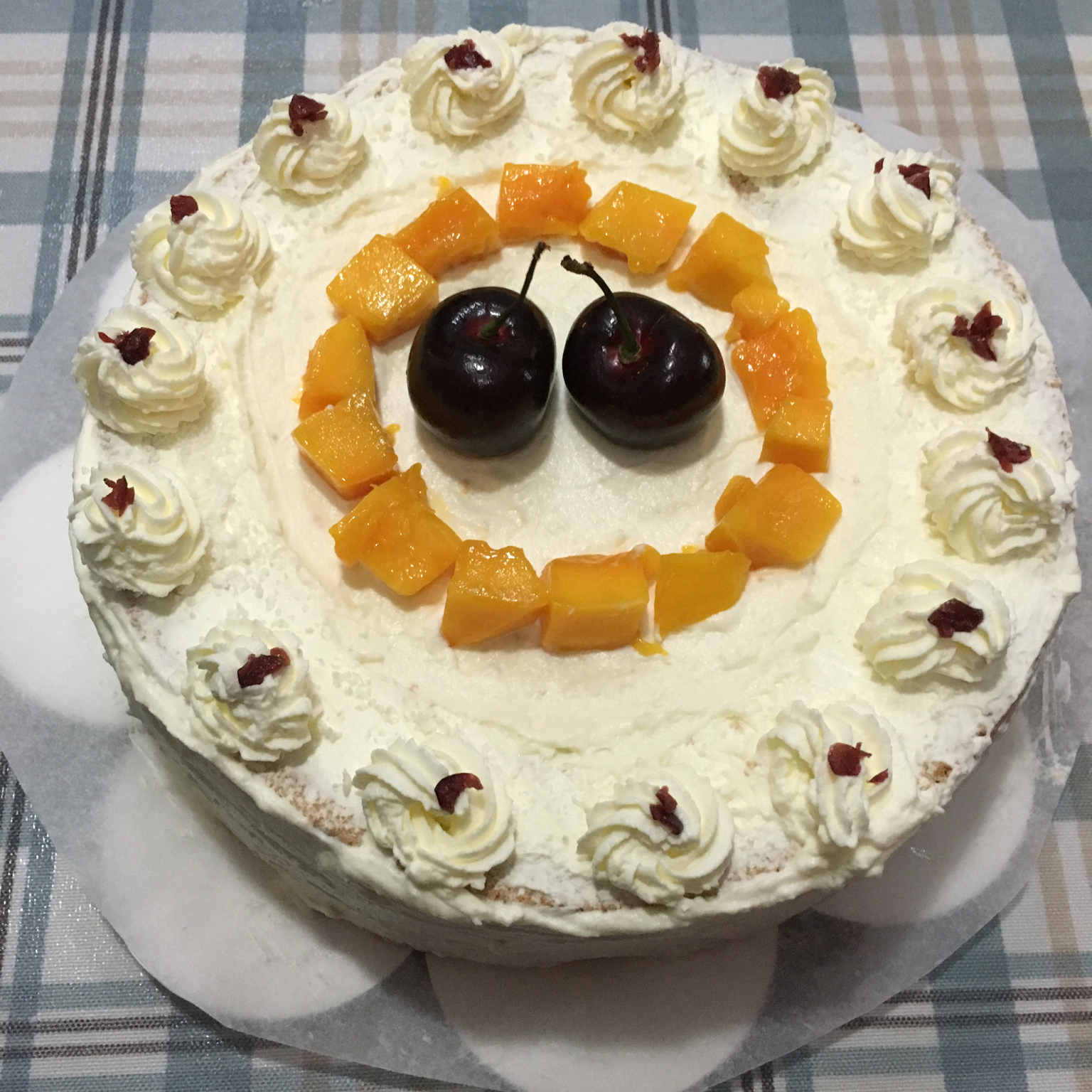 水果奶油【生日蛋糕】