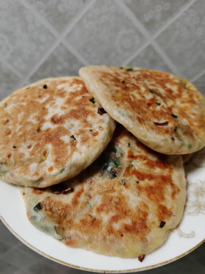 超柔软发面胡萝卜鸡蛋馅饼（凉了也不硬）