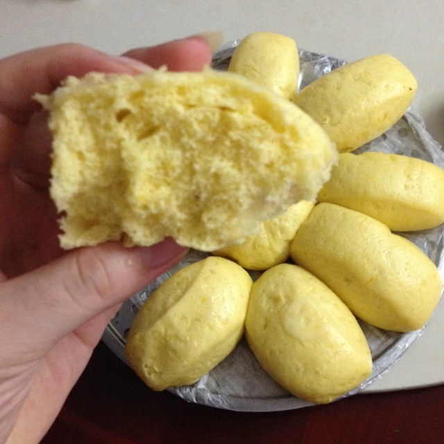 南瓜馒头--玩转大自然的颜色