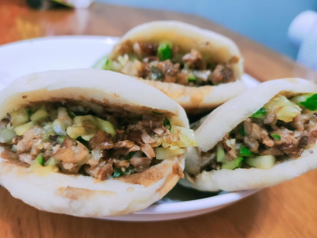 空心馍（肉夹馍）