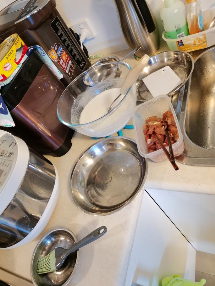 纯奶手撕吐司的做法 步骤1