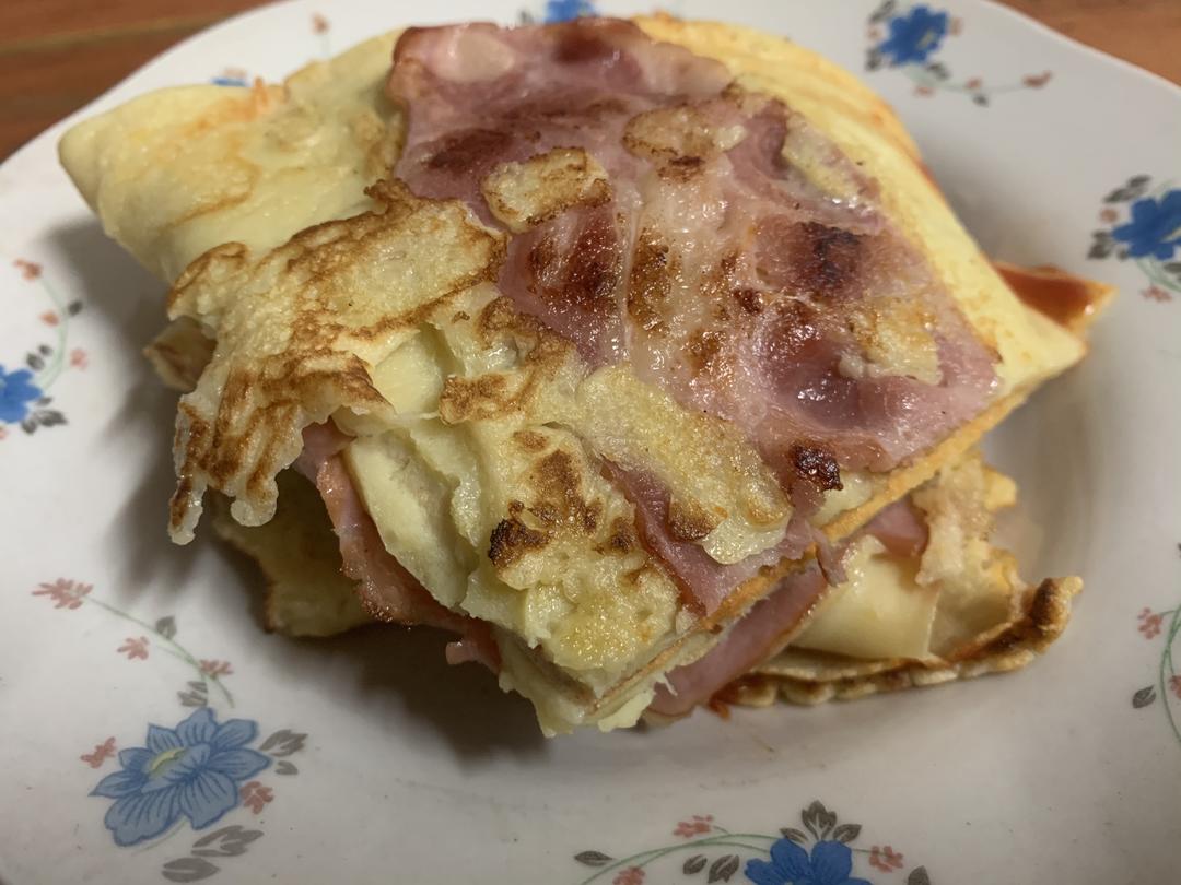 超越手抓饼的鸡蛋饼的做法