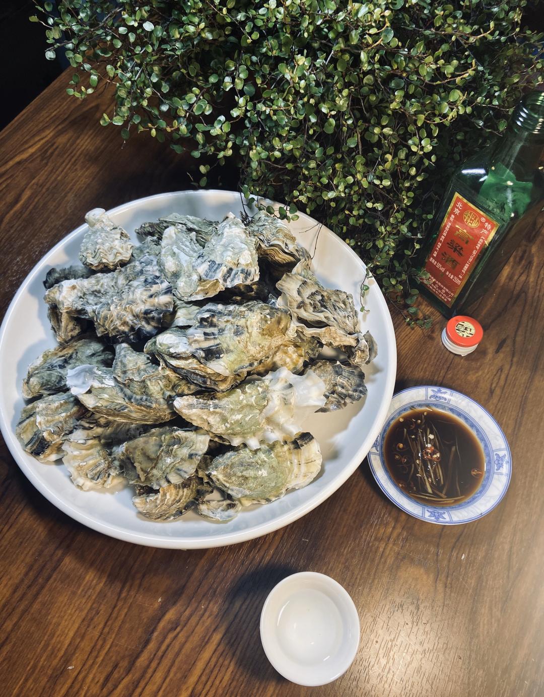 用料生蚝仔30只香葱2根姜片4片