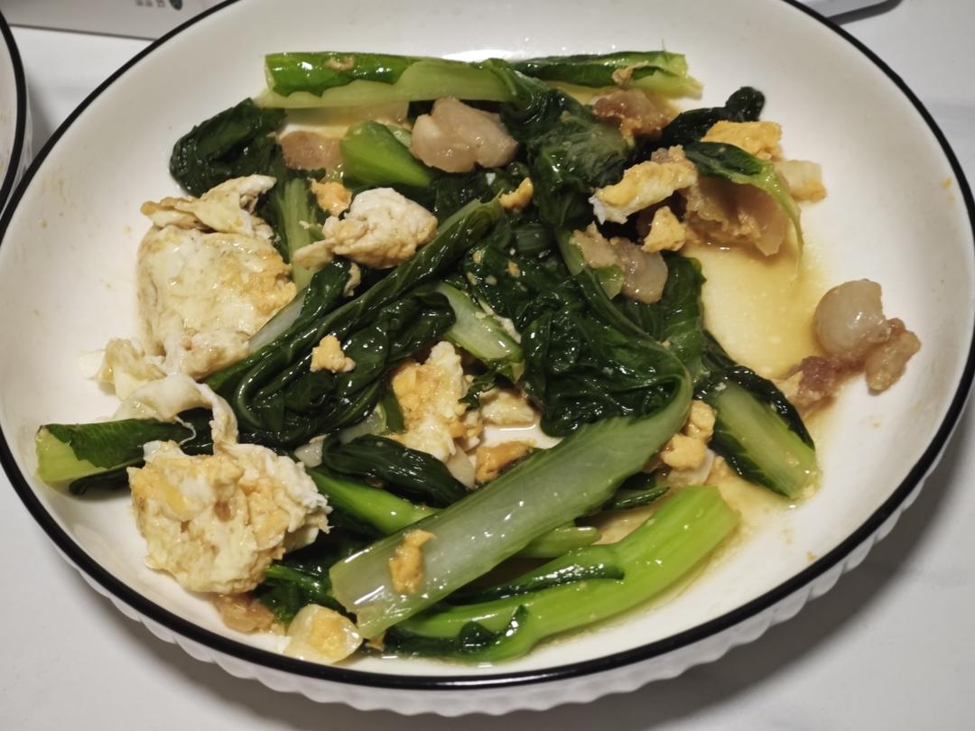 蒜蓉炒迟菜心