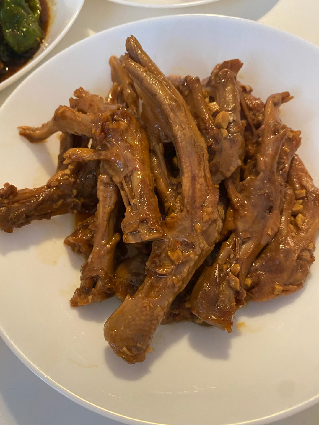 卤鸭掌不好吃你打我