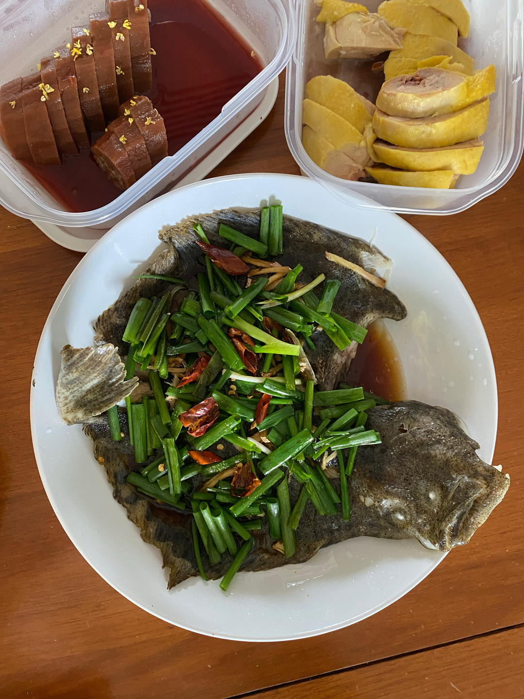 清蒸多宝鱼