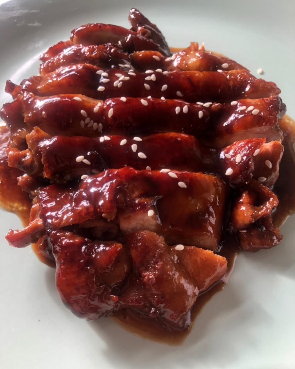 照烧鸡腿饭