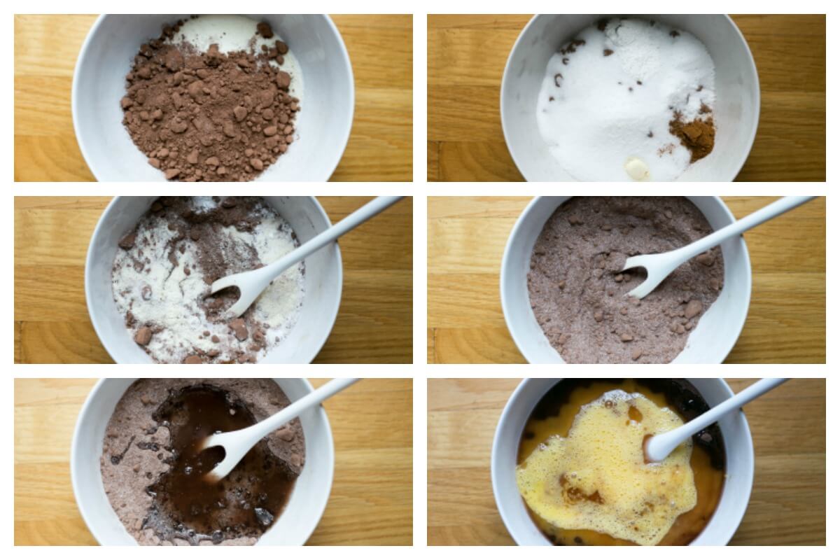 生酮低碳菜谱keto 巧克力蛋糕的做法 步骤1