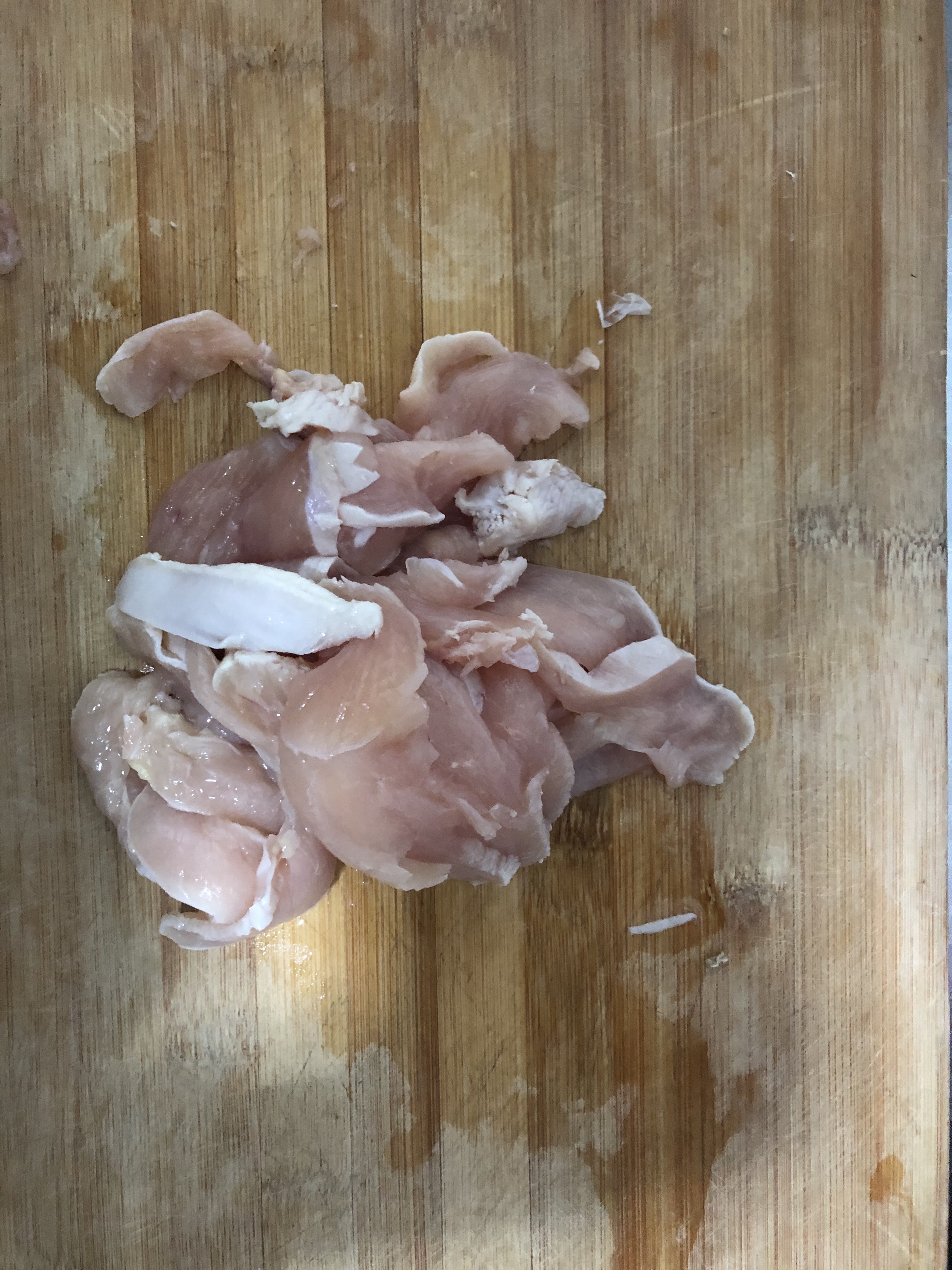 超嫩超好吃的香煎鸡胸肉的做法 步骤2