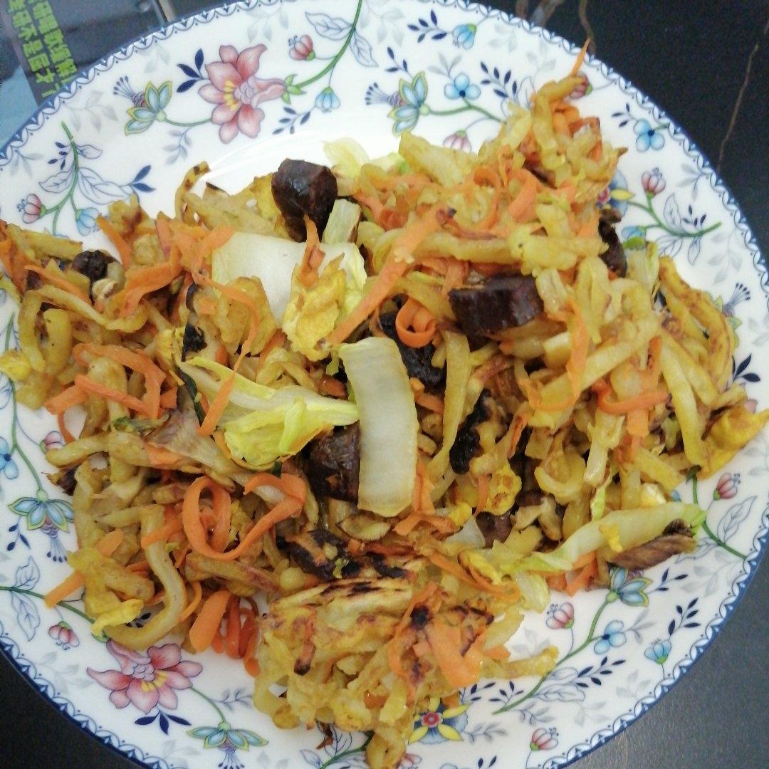 直击灵魂的炒饼丝~