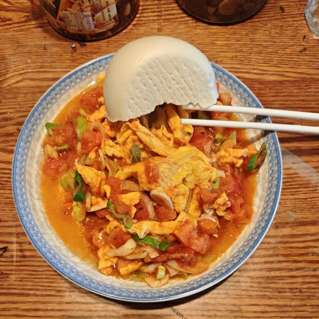 超嫩滑的番茄炒蛋