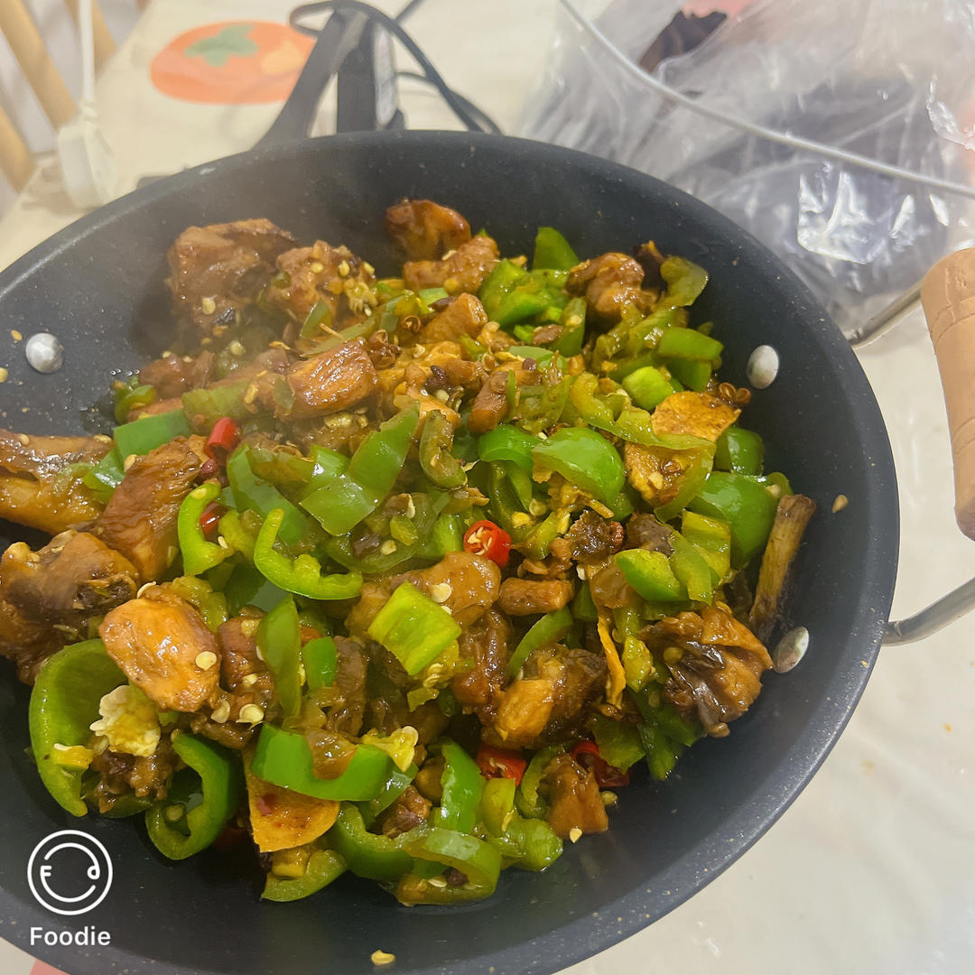 川渝下饭菜！尖椒鸡太好吃了
