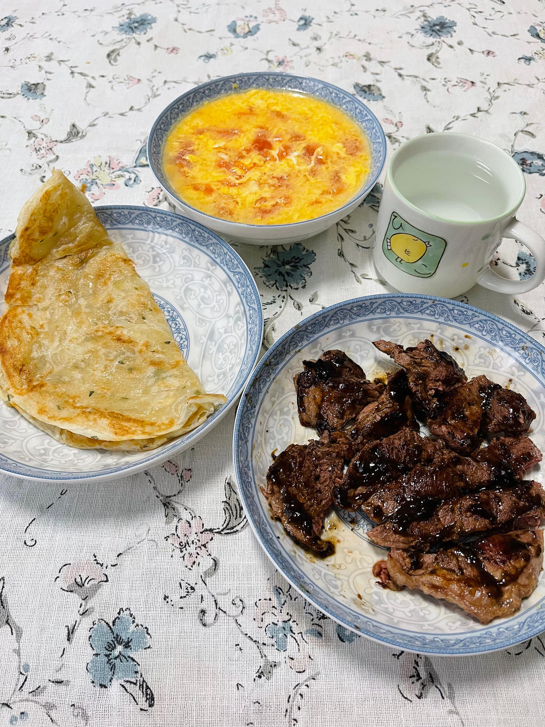 慢蜗牛家的高三娃早餐记录