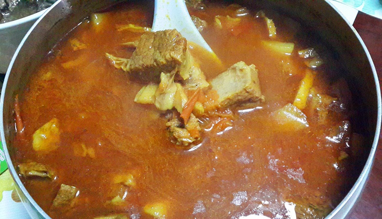 番茄土豆炖牛腩