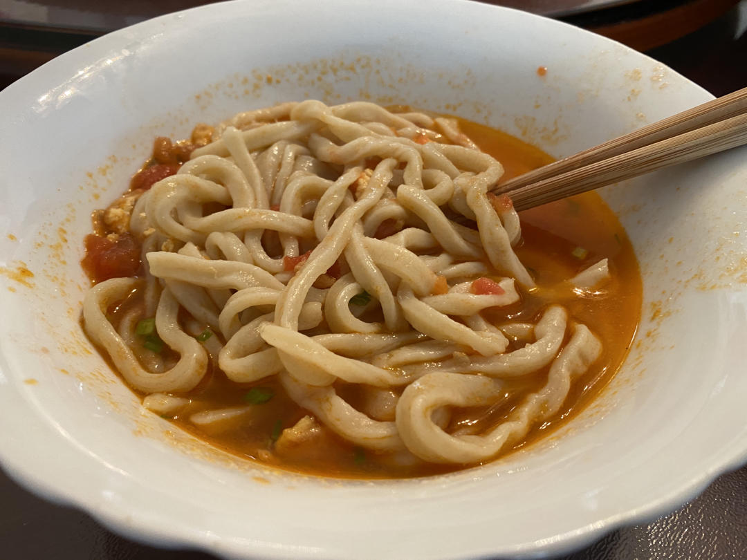 鸡蛋手擀面