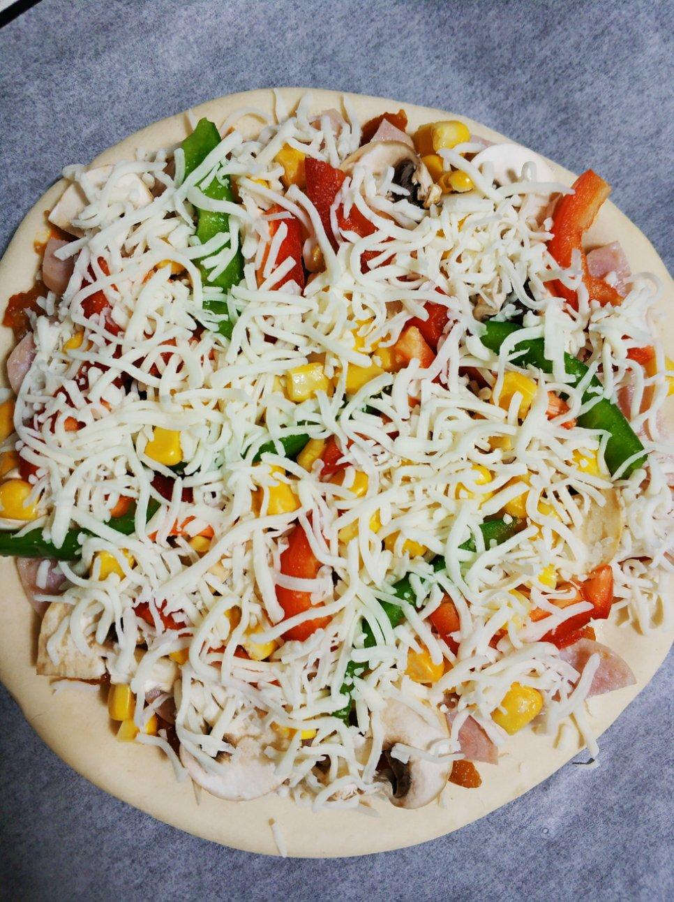 8寸纯手工什锦披萨