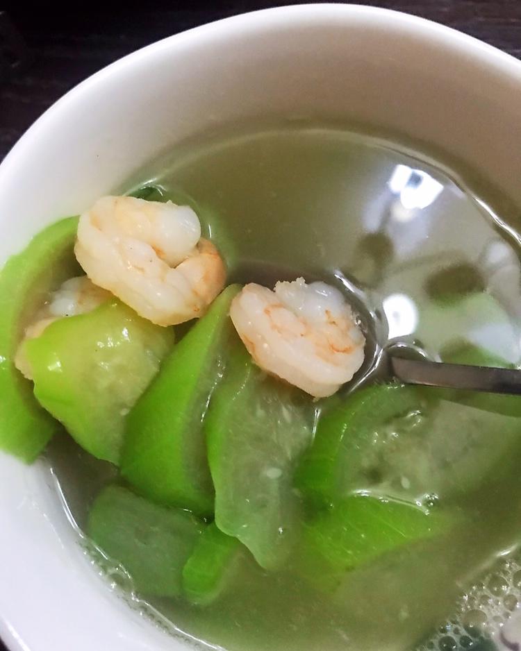 虾仁🍤丝瓜汤