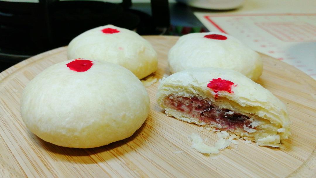 玫瑰鲜花饼【附玫瑰酱的做法】