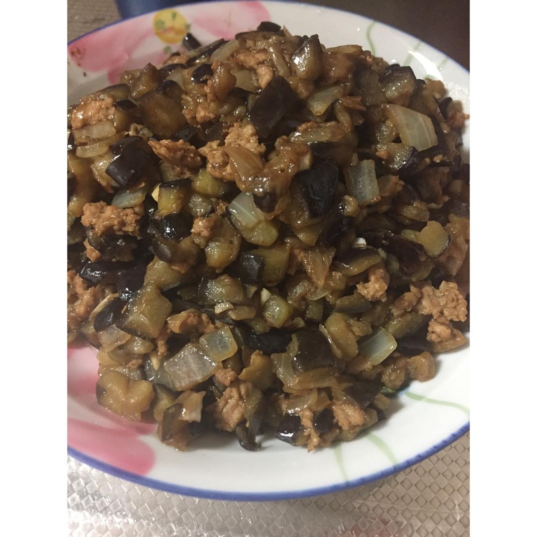 肉末茄丁