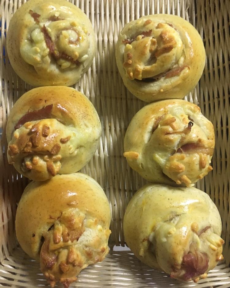 培根乳酪小面包